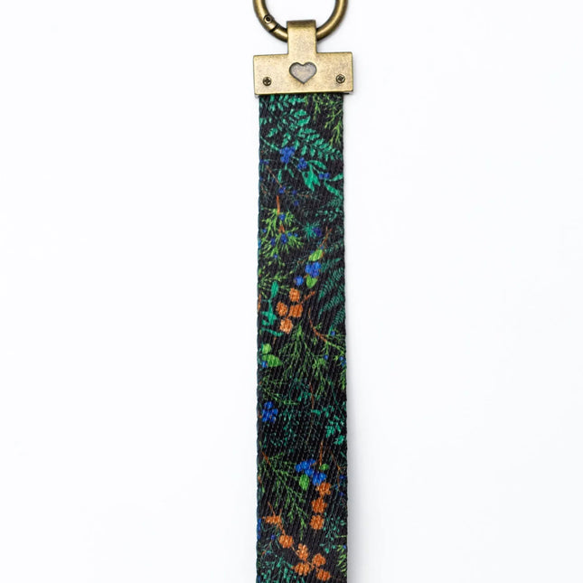 Magical Fern Forest Dog Bandana & Matching Keychain