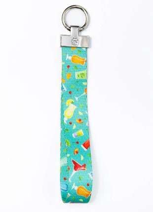 Seaside Sips Dog Bandana & Matching Keychain