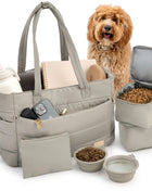 Puffer Dog Travel Bag for Dog Moms