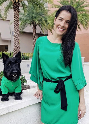 Parisian Pet 'Polo' Dog & Cat Shirt – Comfortable Embroidered Cotton, Trendy Summer Apparel-Saint Patrick's Day