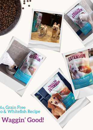 Grain Free Buffalo, Whitefish & Sweet Potato Little Bites Recipe