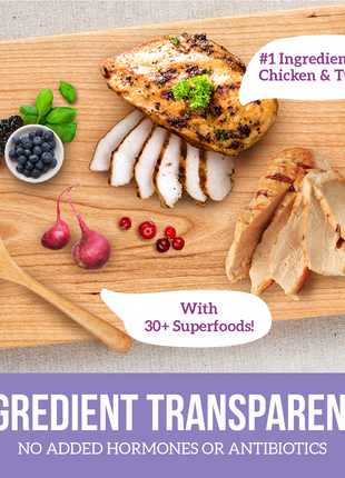 Grain Free Chicken & Turkey Little Bites Recipe