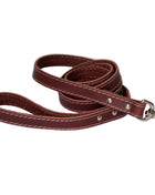 Traditional Chocolate Leather Leash