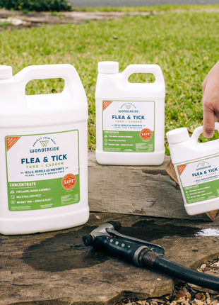 Flea & Tick Yard Spray Refill Starter Kit with Natural Essential Oils