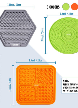 GOOPAWS Lick Mat 3 Pack