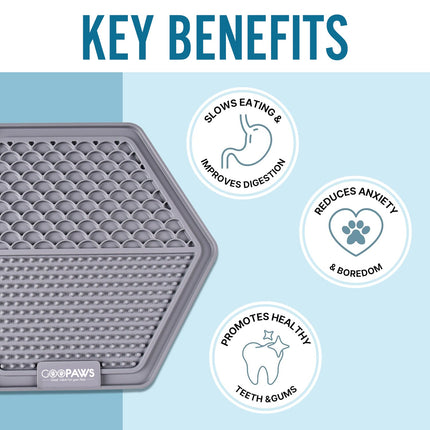 GOOPAWS Lick Mat 3 Pack