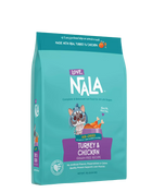 Turkey & Chicken Grain Free Recipe Air-Dried Adult Cat Food 1lb bag