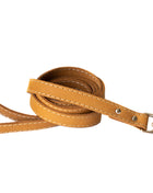 Traditional Khaki Leather Leash