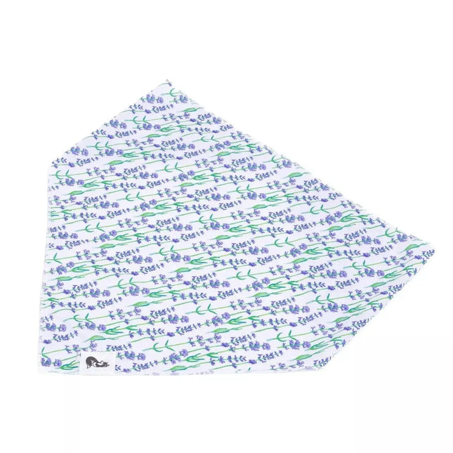 Lavender Blooms Dog Bandana