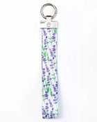 Lavender Blooms Wristlet Keychain