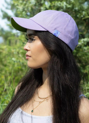 Lavender Garden Relaxed Baseball Cap