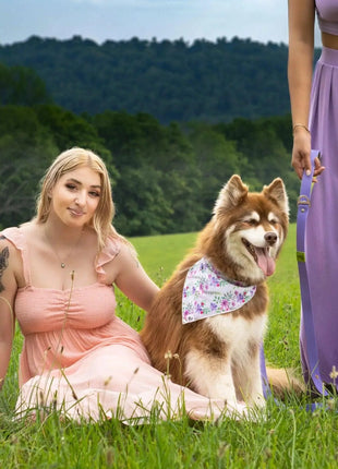 Lavender Garden Waterproof Dog Leash