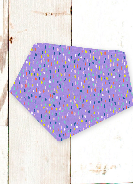 "Lavender Party" Dog Bandana