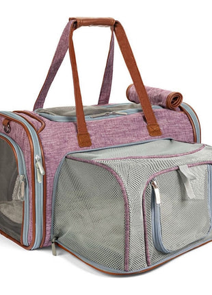 Mr. Peanut's Gold Series Mini Size Airline Compliant Expandable Pet Carrier