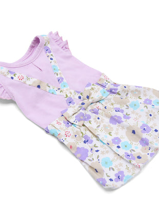 Lilac Cross Back Dress - Pup List