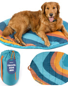 Travel Dog Bed - Foldable & Packable for Travel, Road Trip, Camping