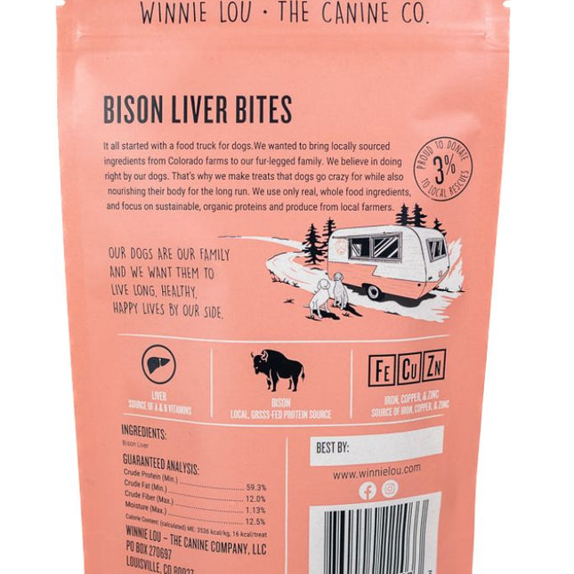 Bison Liver Bites
