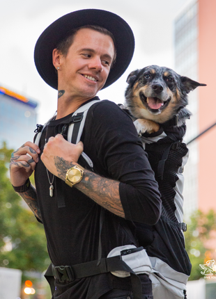 Knavigate | Advanced Dog Carrier with Internal Frame & Hip Belt
