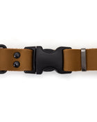 Celtic Sport Earth Brown Leather Dog Collar
