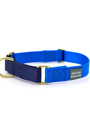 martingale collar / cobalt + navy - Pup List