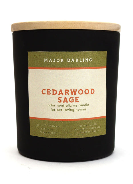 cedarwood sage odor neutralizing candle