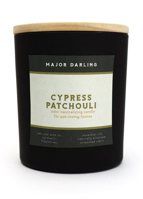 cypress patchouli odor neutralizing candle