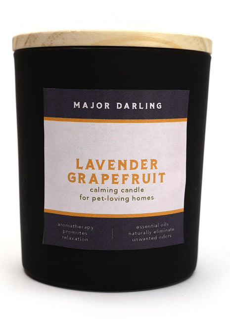 lavender + grapefruit calming candle - Pup List