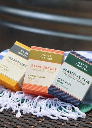 dog shampoo bar / sensitive skin