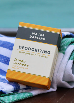 dog shampoo bar / deodorizing