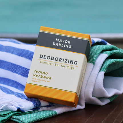 dog shampoo bar / deodorizing