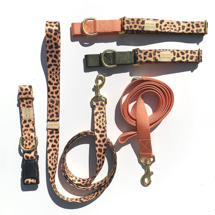 basic snap collar / printed