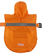 Parisian Pet 'Orange Raincoat' for Dogs & Cats, Waterproof Pet Outerwear, Dog Raincoat for Rain, Pet Rain Protection, Orange