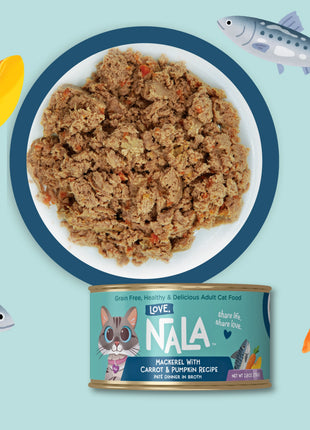 Mackerel With Carrot & Pumpkin Recipe Paté Dinner In Broth Adult Cat Food, 2.8-oz