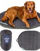 Travel Dog Bed - Foldable & Packable for Travel, Road Trip, Camping