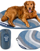 Travel Dog Bed - Foldable & Packable for Travel, Road Trip, Camping