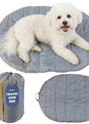 Travel Dog Bed - Foldable & Packable for Travel, Road Trip, Camping