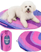 Travel Dog Bed - Foldable & Packable for Travel, Road Trip, Camping