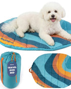 Travel Dog Bed - Foldable & Packable for Travel, Road Trip, Camping