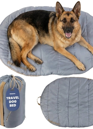 Travel Dog Bed - Foldable & Packable for Travel, Road Trip, Camping