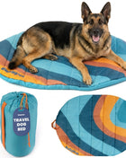 Travel Dog Bed - Foldable & Packable for Travel, Road Trip, Camping