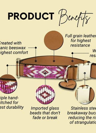 Melrose dog collar (quick release)