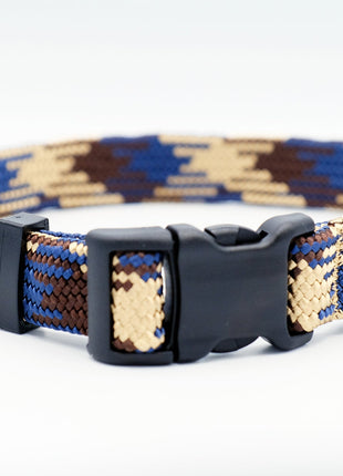 Adventure Style Mountain Argyle Climbing Rope Dog Collar