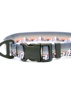 Outdoor Style Mountain Sunset Nylon Dog Collar