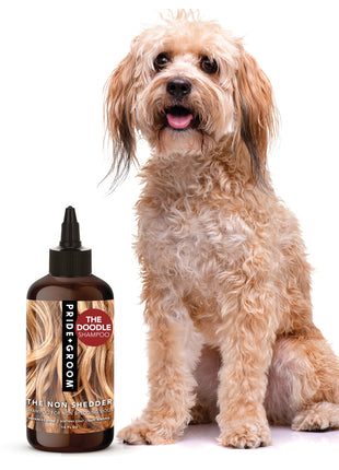 THE NON SHEDDER Dog Shampoo — Hydrating, Detangling, Hypoallergenic Formula for Doodles and all Non-Shedding Breeds