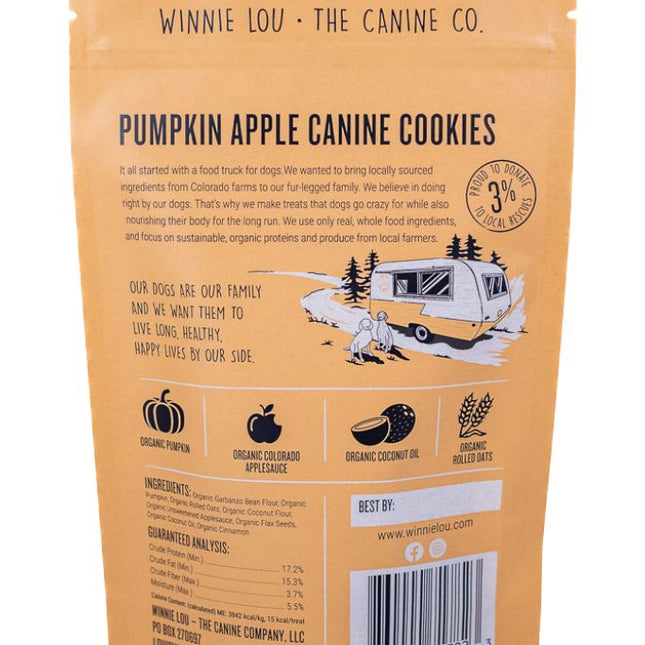 Pumpkin Apple Canine Cookie