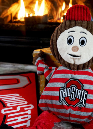 NCAA Ohio State University, Brutus the Buckeye Knottie® Plush Dog Toy