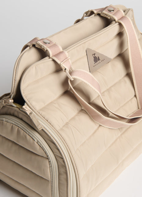 Nooee Pet Olive Carrier – Quilted Travel Bag