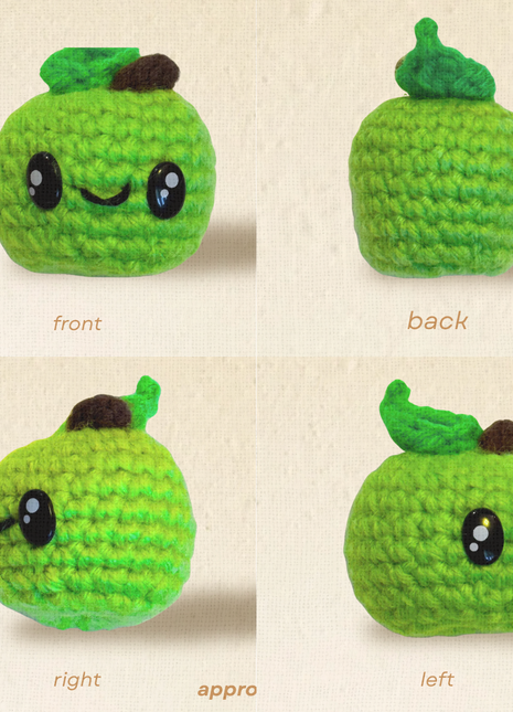 Handmade Cat Toy - 2 pack | Ruby & Olive – The Halloween Apples Chunkle Puffs Infused with Miracle Nip Botanicals