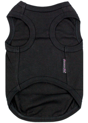 Parisian Pet 'Bad to da Bone' Dog Shirt – Trendy Slogan T-Shirt for Dogs & Cats, Black