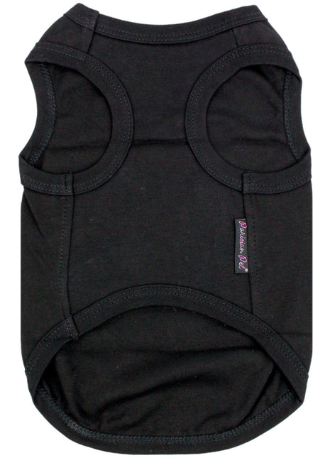 Parisian Pet 'Bad to da Bone' Dog Shirt – Trendy Slogan T-Shirt for Dogs & Cats, Black